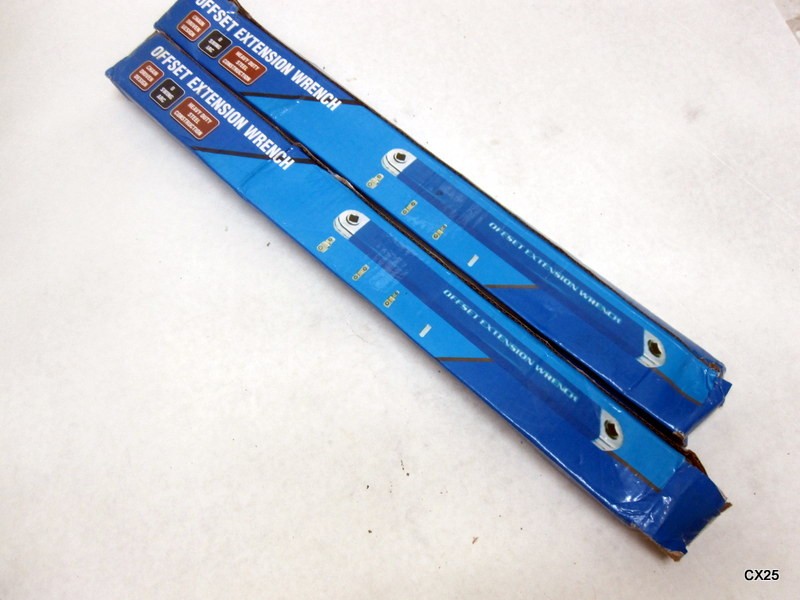 3 Pack of 15″ Offset Extension Wrench Set Ratchet Spanner Wrench