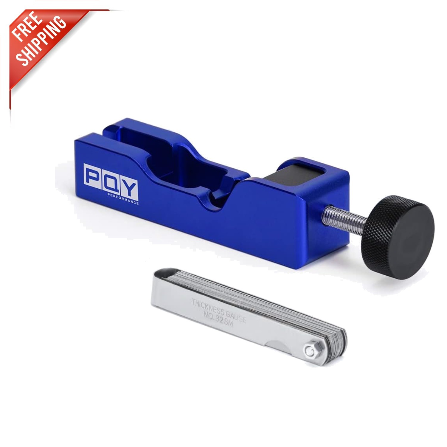 Effortless Spark Plug Gap Adjustment Tool with Feeler Gauge for Cars & Bikes
