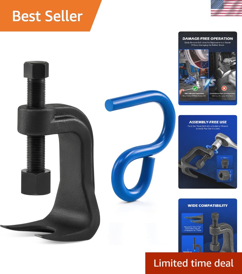 Universal Ball Joint Puller with Lower Control Arm Prying Tool for Ford Linco…