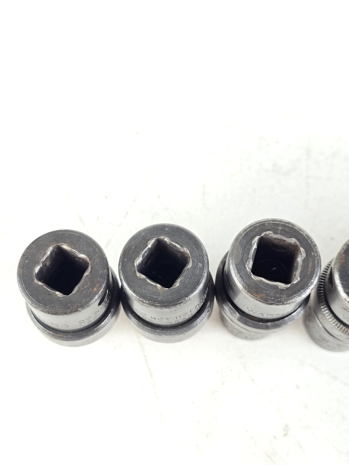 Snap On IPF IMBF 7 pc. 3/8 in Drive 3/8″-3/4″ Impact Swivel Socket Set USA