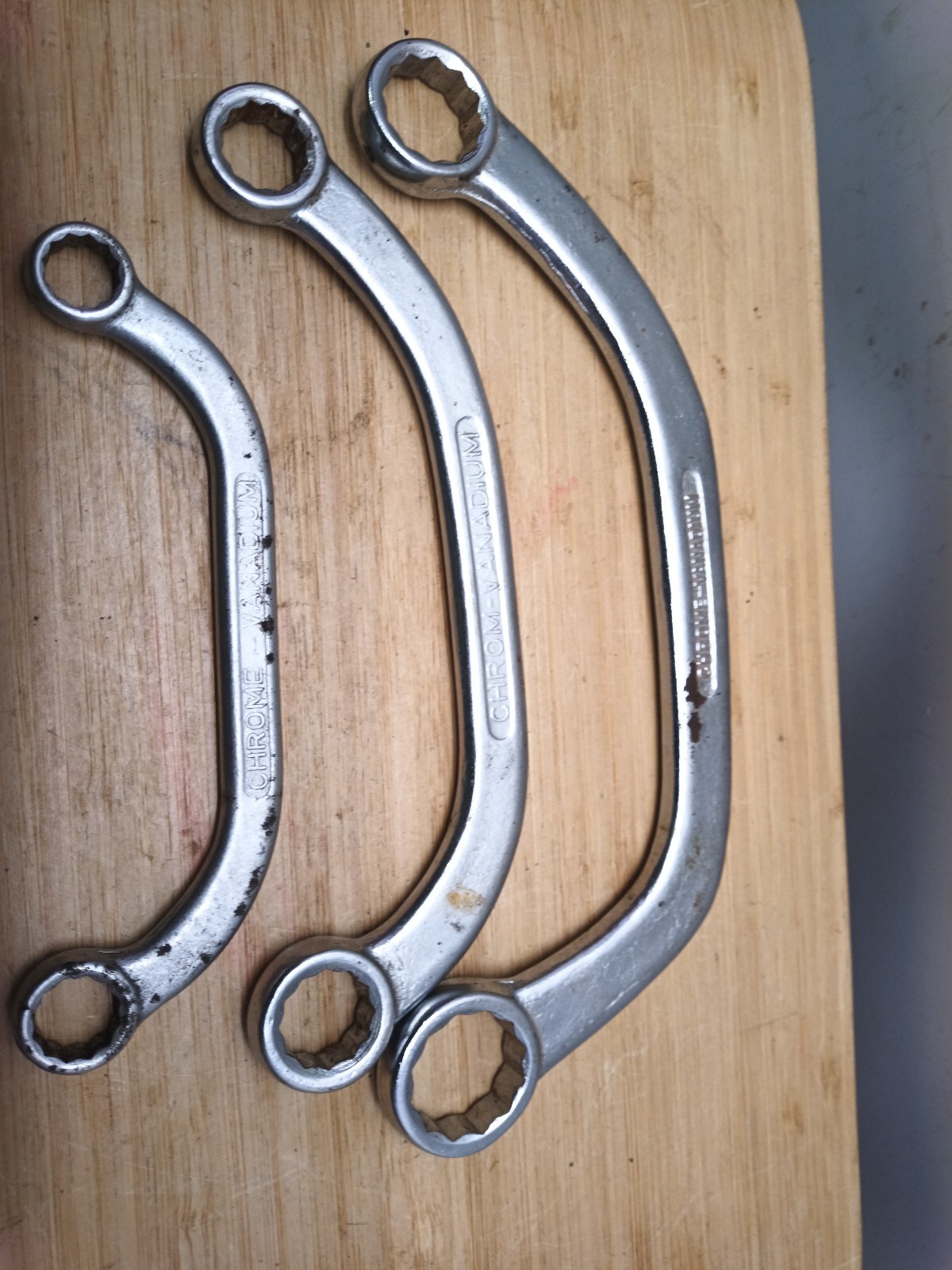 Elora No 122 AF Obstruction Ring Spanners 7/16,1/2,9/16,5/8,3/4&7/8