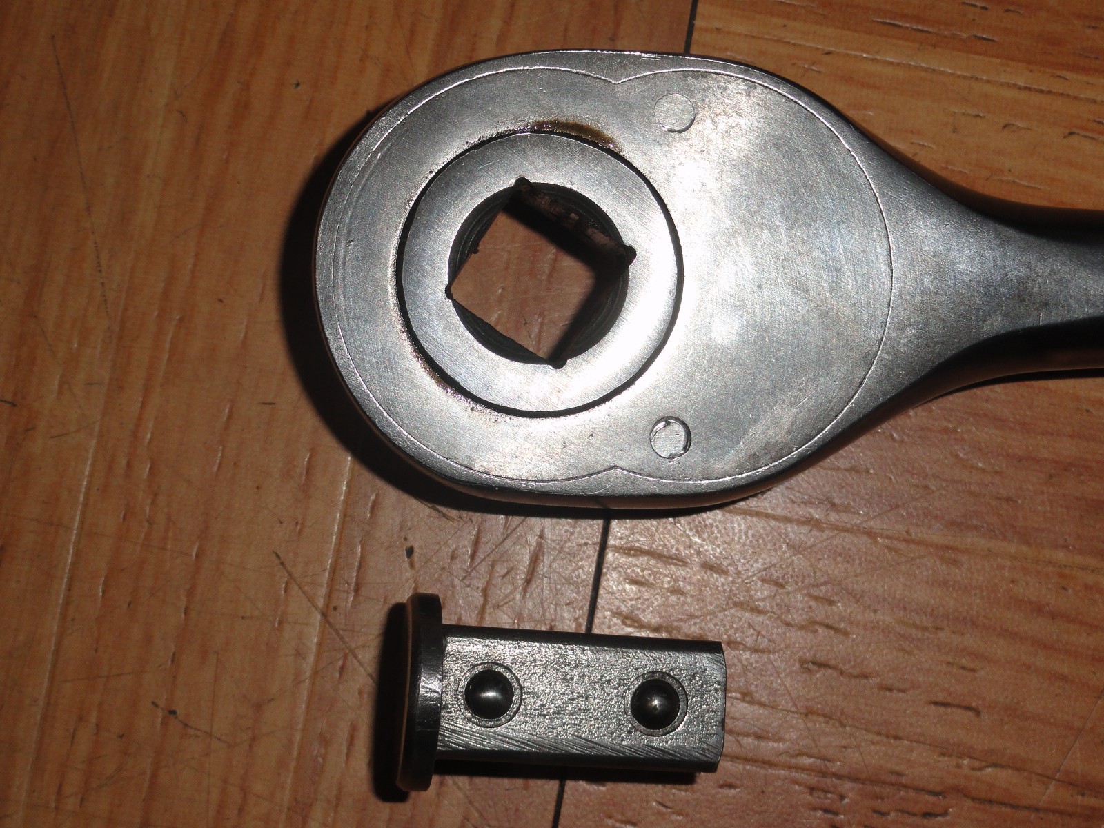 Rare Vintage Plomb 5449 1/2-Drive Ratchet W/Original Plug