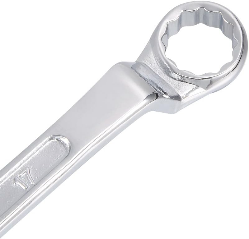 uxcell 14mm x 17mm Metric 12 Point Offset Double Box End Wrench x