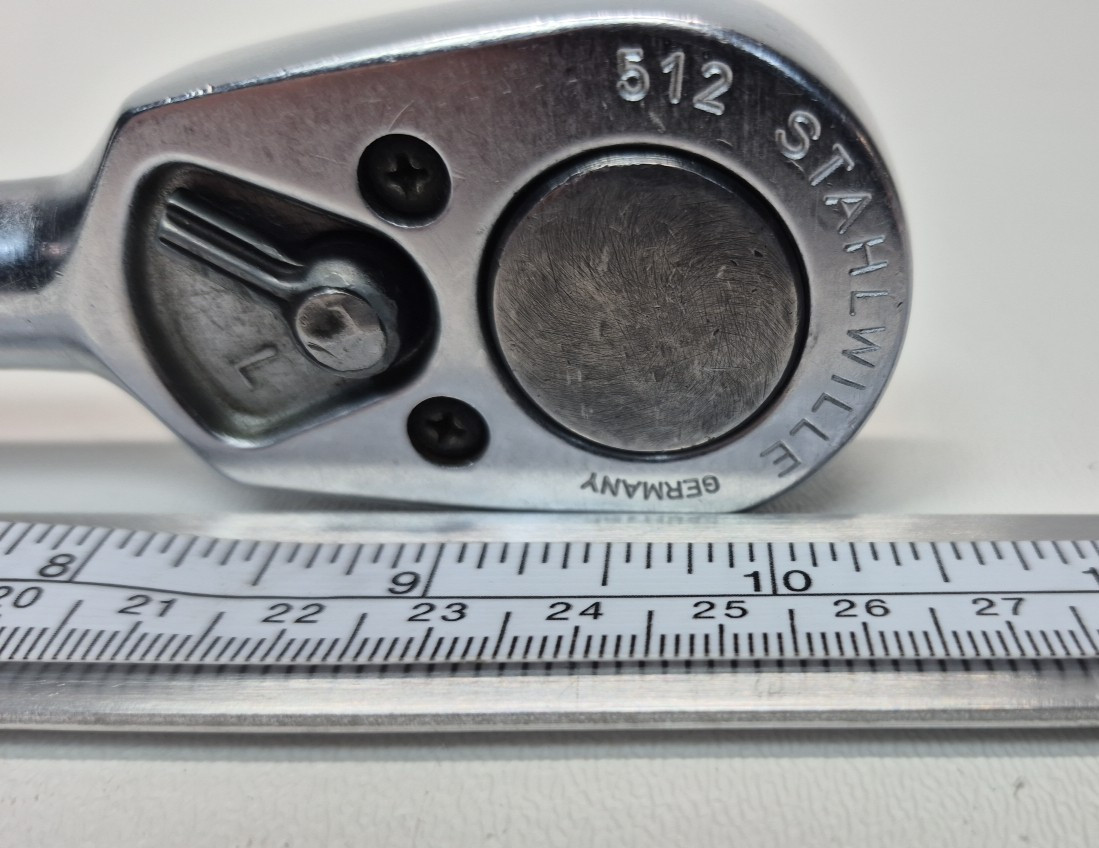 Stahlwille 512-2K Ratchet 1/2″ Drive Reversible German Hand Tool Mechanics Grip
