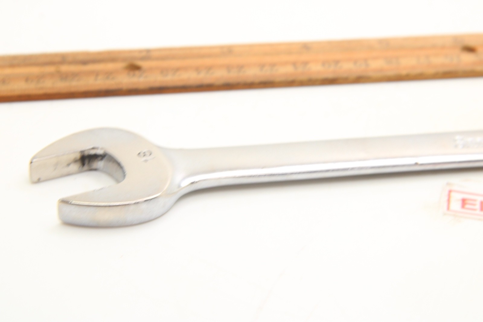 Snap-on OEXM180 18mm 12 Point Metric Combination Wrench 9-3/8″ Chrome USA