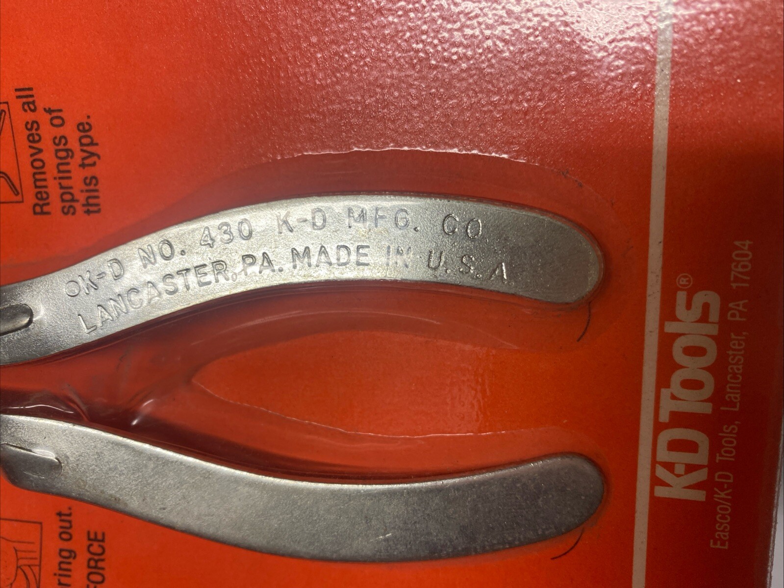 KD Tools, Part #430, Door Handle Spring Remover, Made in USA!!