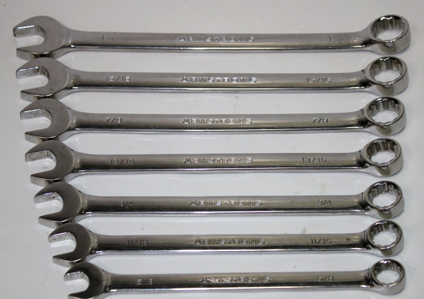 Armstrong USA 7pc Metric Ratcheting Wrench Set 25-220-222-224-226-228-230-232