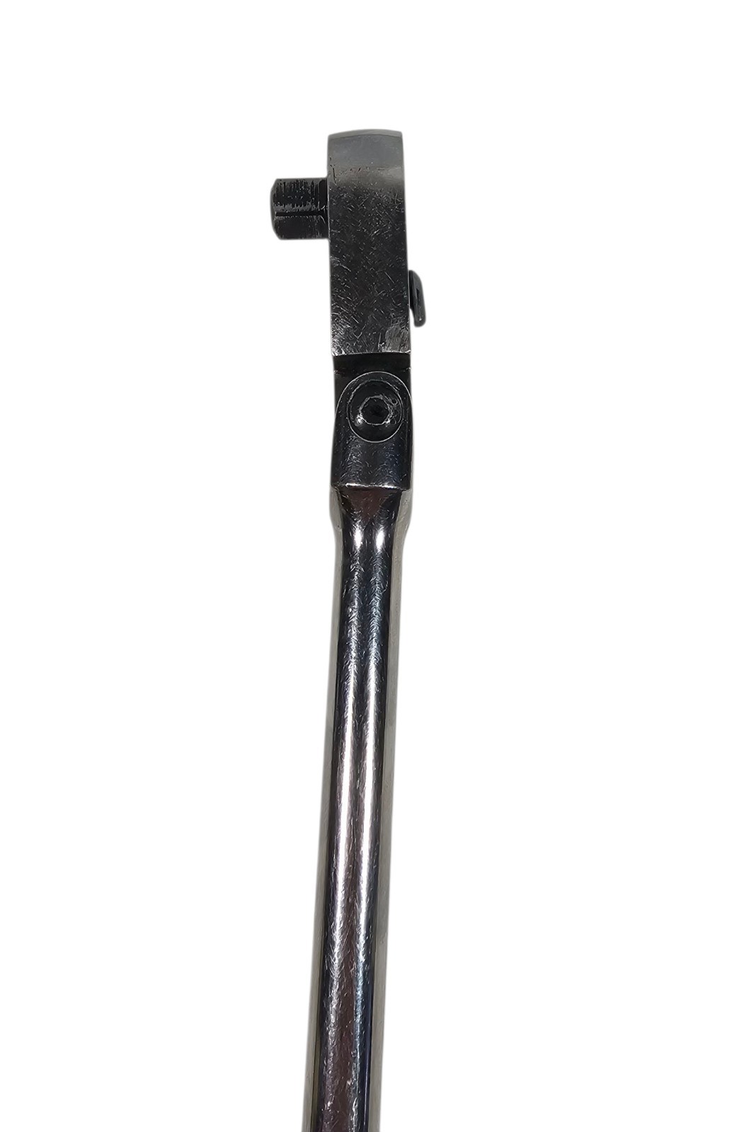 VTG Snap On Tools USA 3/8″ Drive 11.5 Long Handle Flex Head Chrome Ratchet FLF96