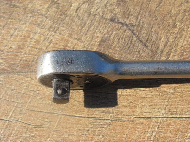 SNAP ON 3/8″ DRIVE F720 CHROME STANDARD HANDLE RATCHET UNDERLINE SILVER BADGE