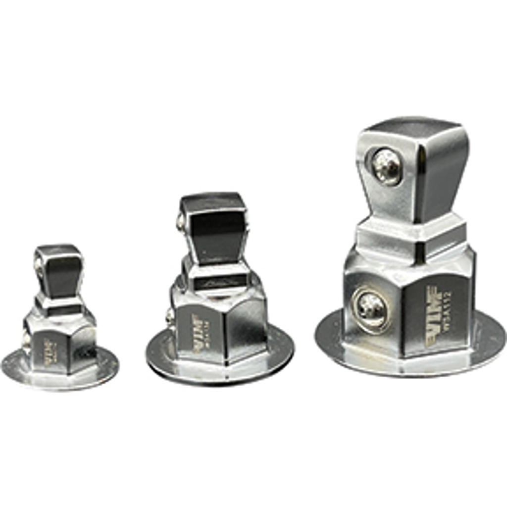 3 Pc. Wrench Wobble Socket Adapter Set VIM-WSA100 Brand New!