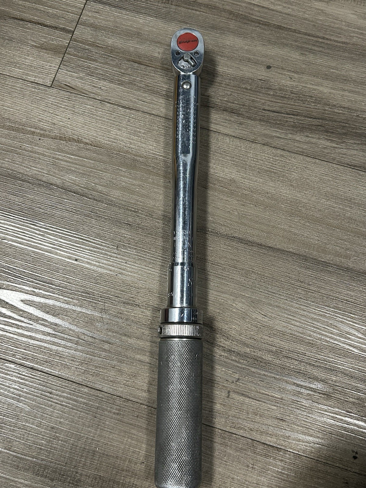 Snap on Qjr284d 3/8 Drive 1000 Pounds/inch Torque Wrench – Pre Owned