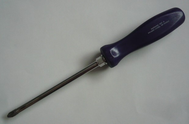 Snap-on SDDP63IRA RARE DARK PURPLE #3 Phillips Hard Handle Screwdriver [Used]