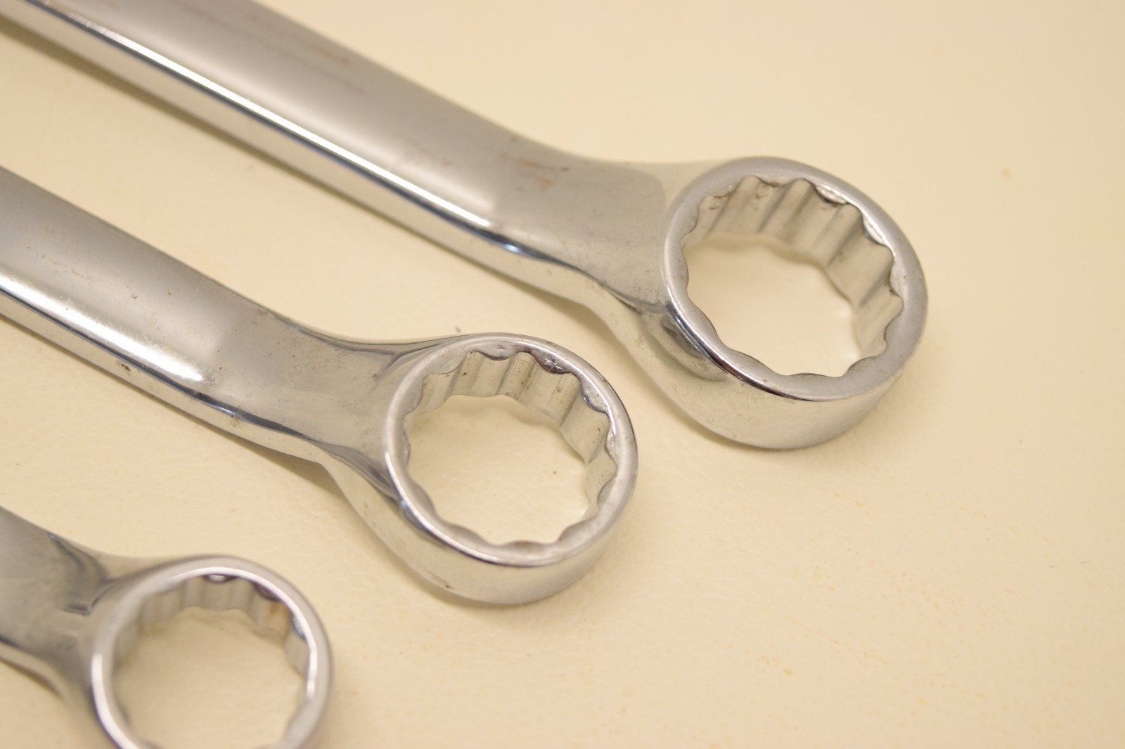 Snap On 5pc 12-Point SAE Box End Offset Wrench Set XB2830-XB1214 15/16″-3/8″