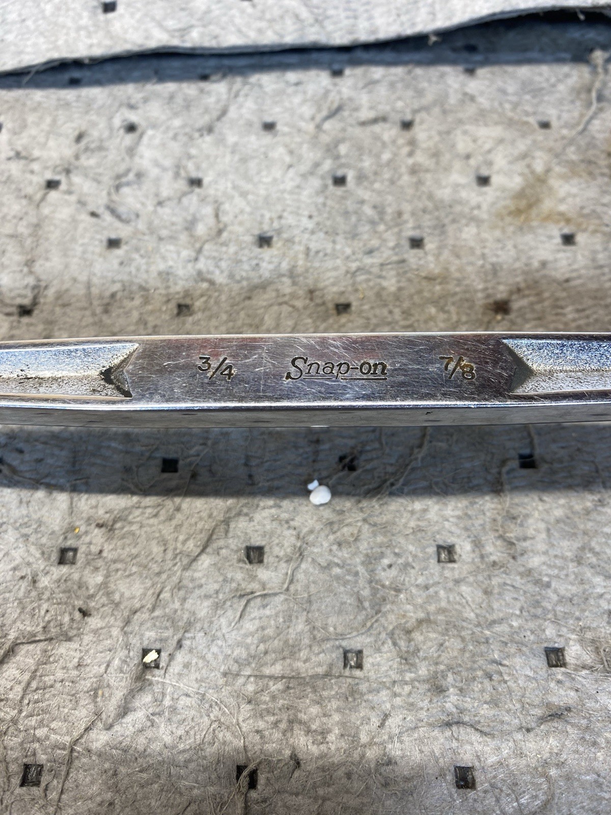 Snap-On FH2428C – 3/4” &7/8”, SAE, Flex Head, Double-12 Pt., Socket, End Wrench
