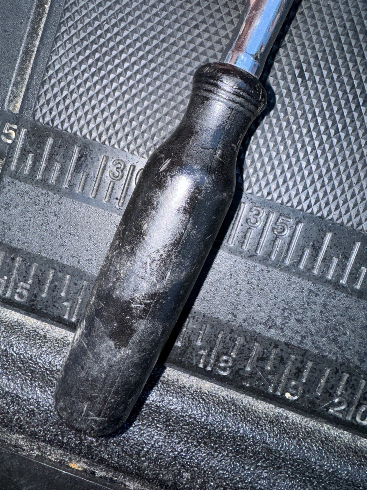 Craftsman 12″ Flex Head Ratchet 3/8″ Drive Black 44836 VU USA Fresh Rebuild