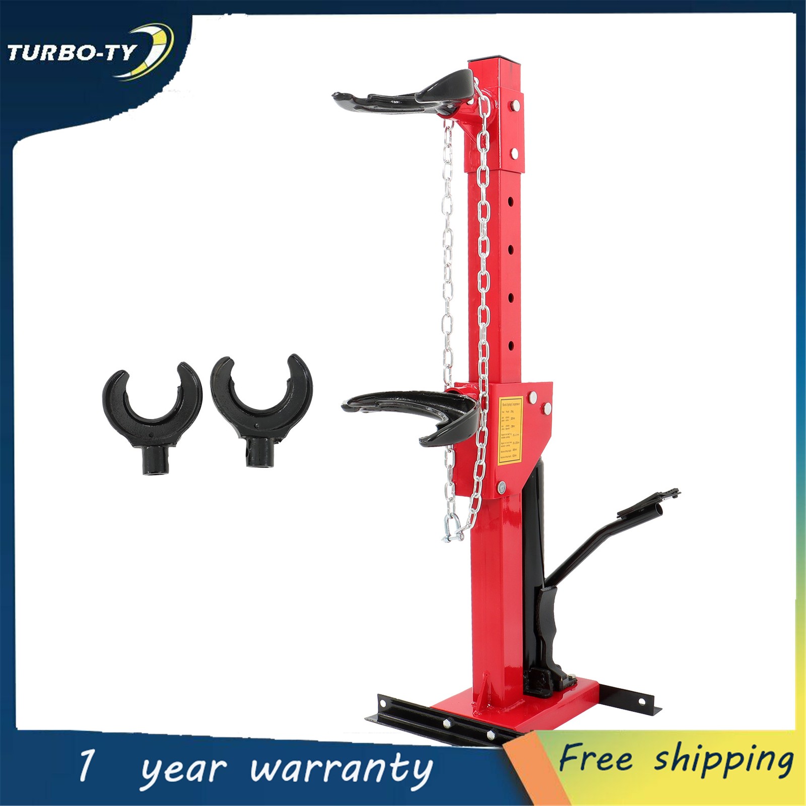 Red 4.5Ton Strut Spring Compressor Hydraulic Jack Coil Spring Compressor Tool