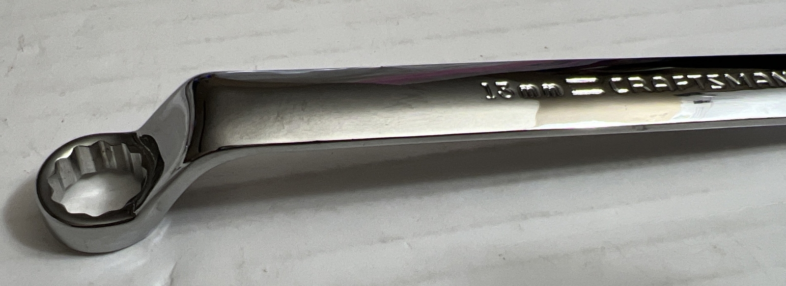 Craftsman -VɅ- Series 44362 13mm x 15mm Deep Offset Box-End Wrench USA