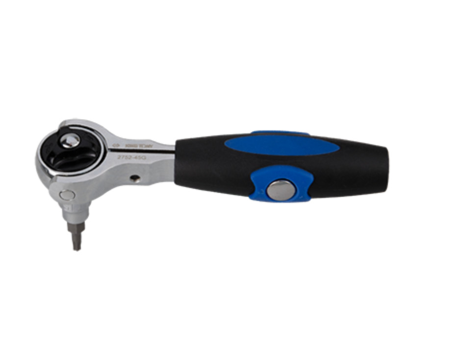 King Tony 2752-45G 1/4″ SQ Swivel Head Ratchet 72T