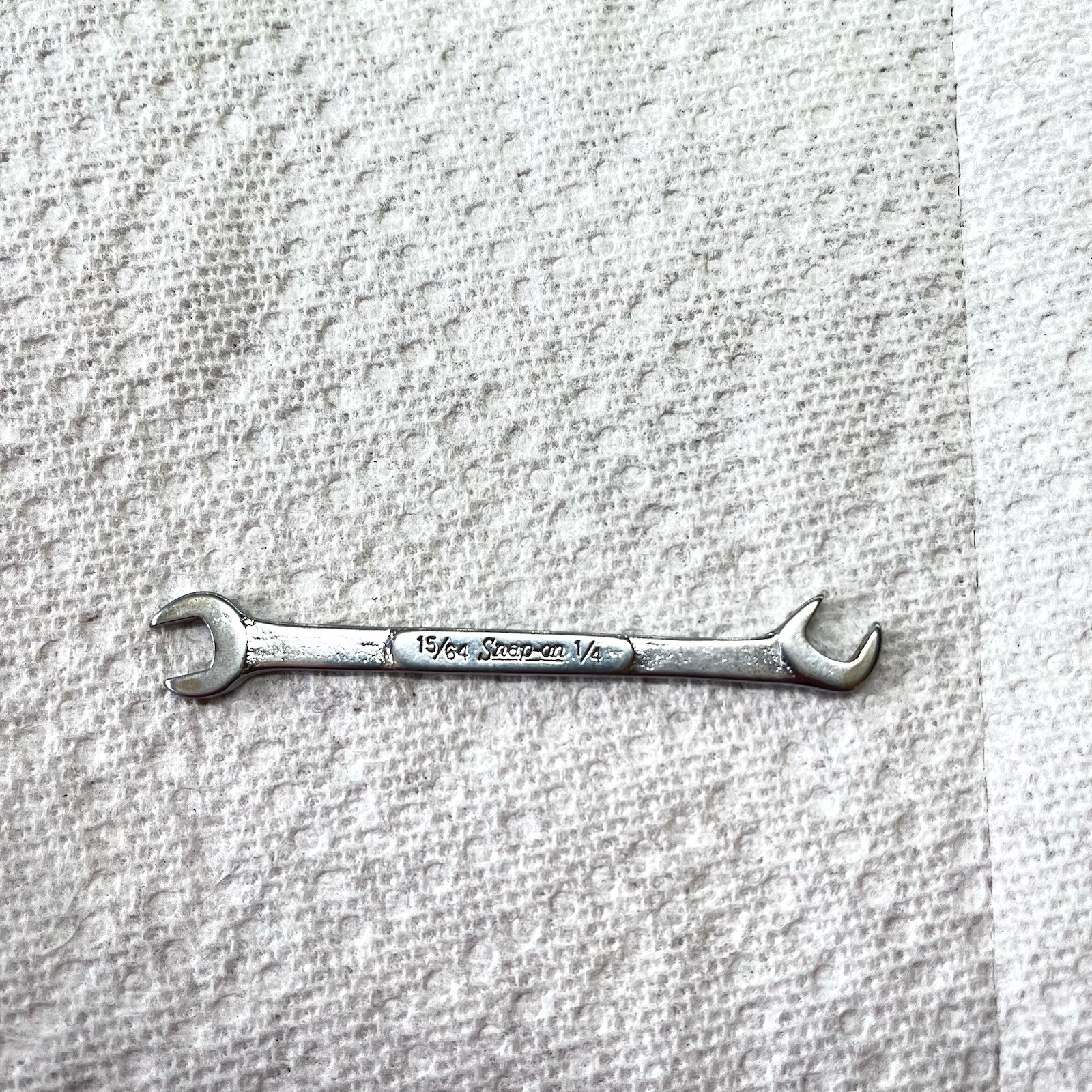 Snap-On #DS1516 open end wrench 15/64″ X 1/4″ offset