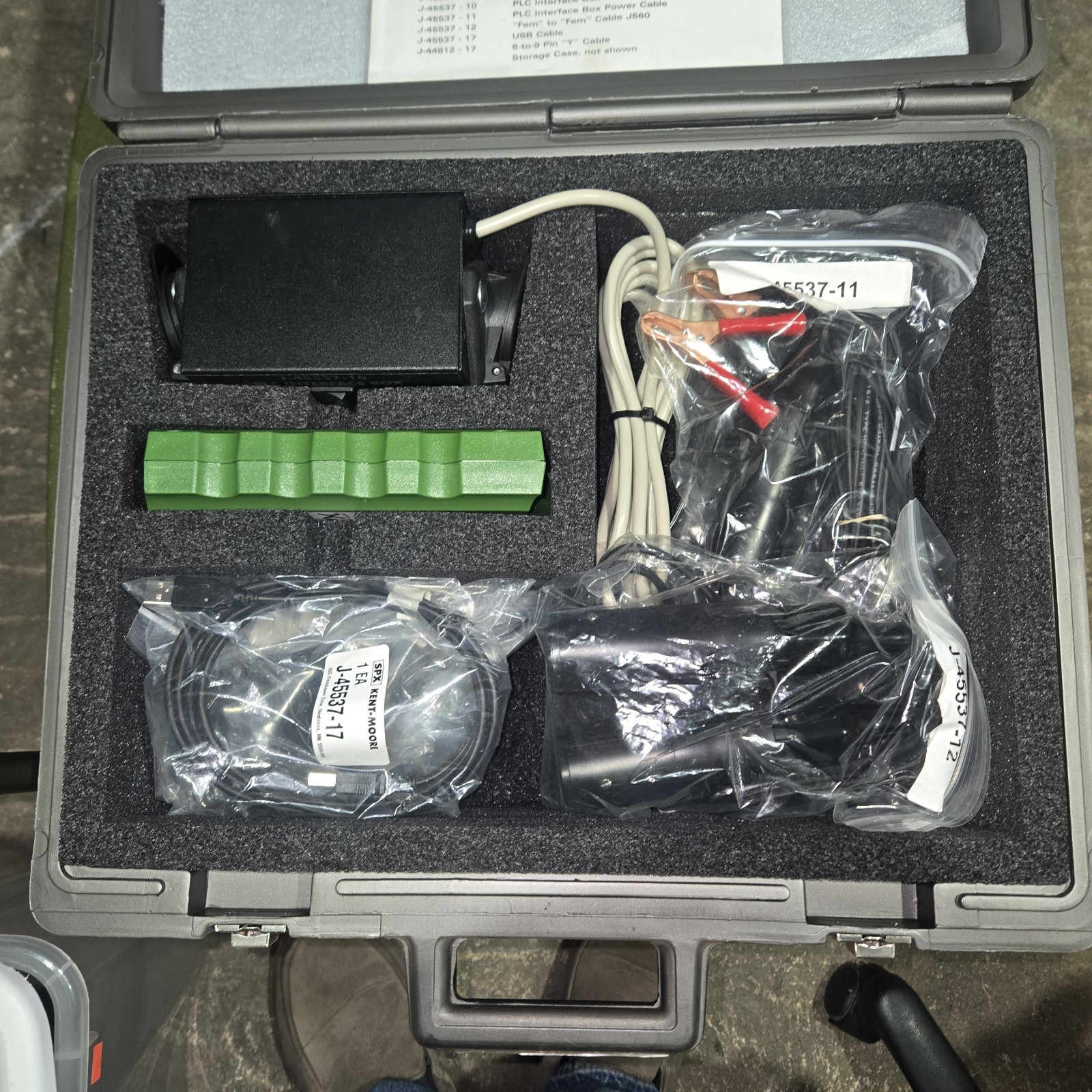 Kent-Moore J-45537-MRR-A Kit, ABS PLC/J1708 Translator Tool Kit