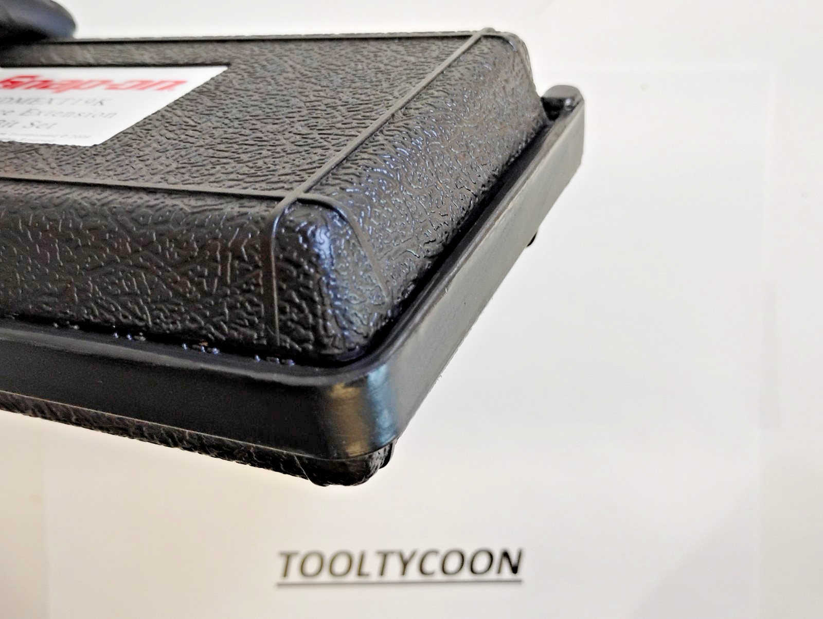 Snap-On Tools NEW BLACK BIT Holds Hex Bits CASE Only for Kit # SDMEXT19K