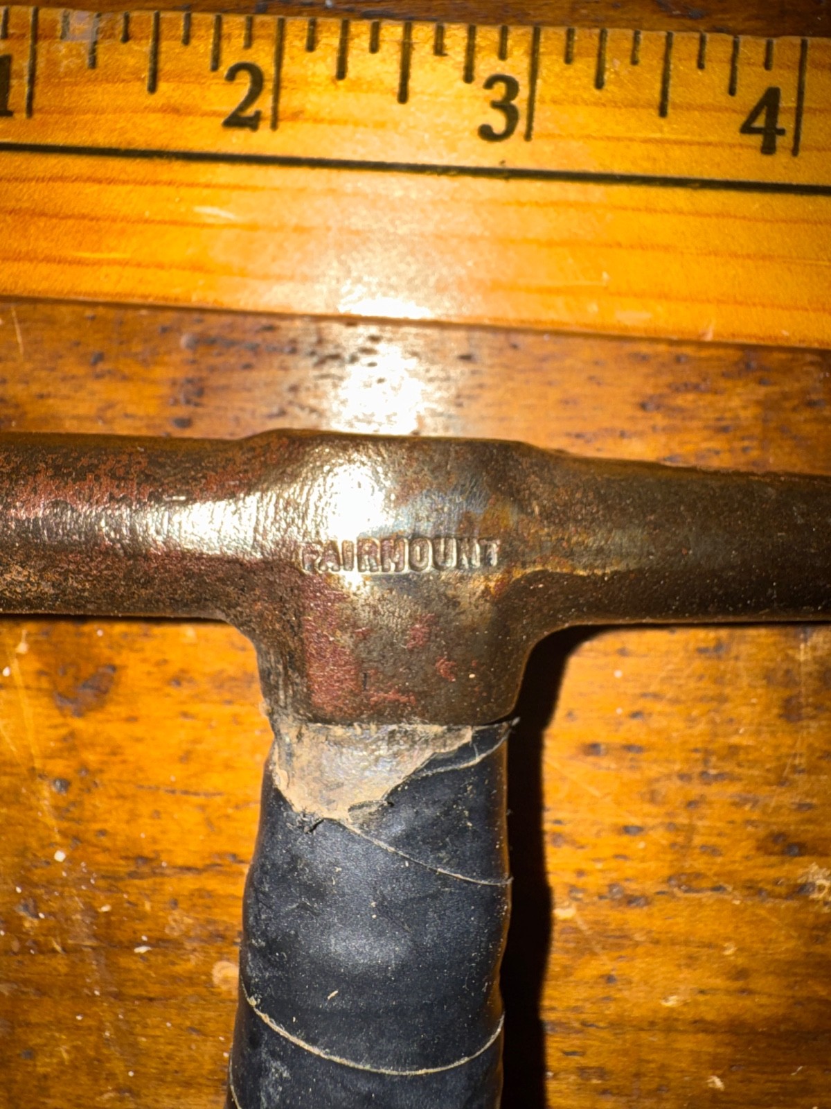 Vtg Fairmount 156-GB Auto Body Metal forming bumping pick Hammer USA