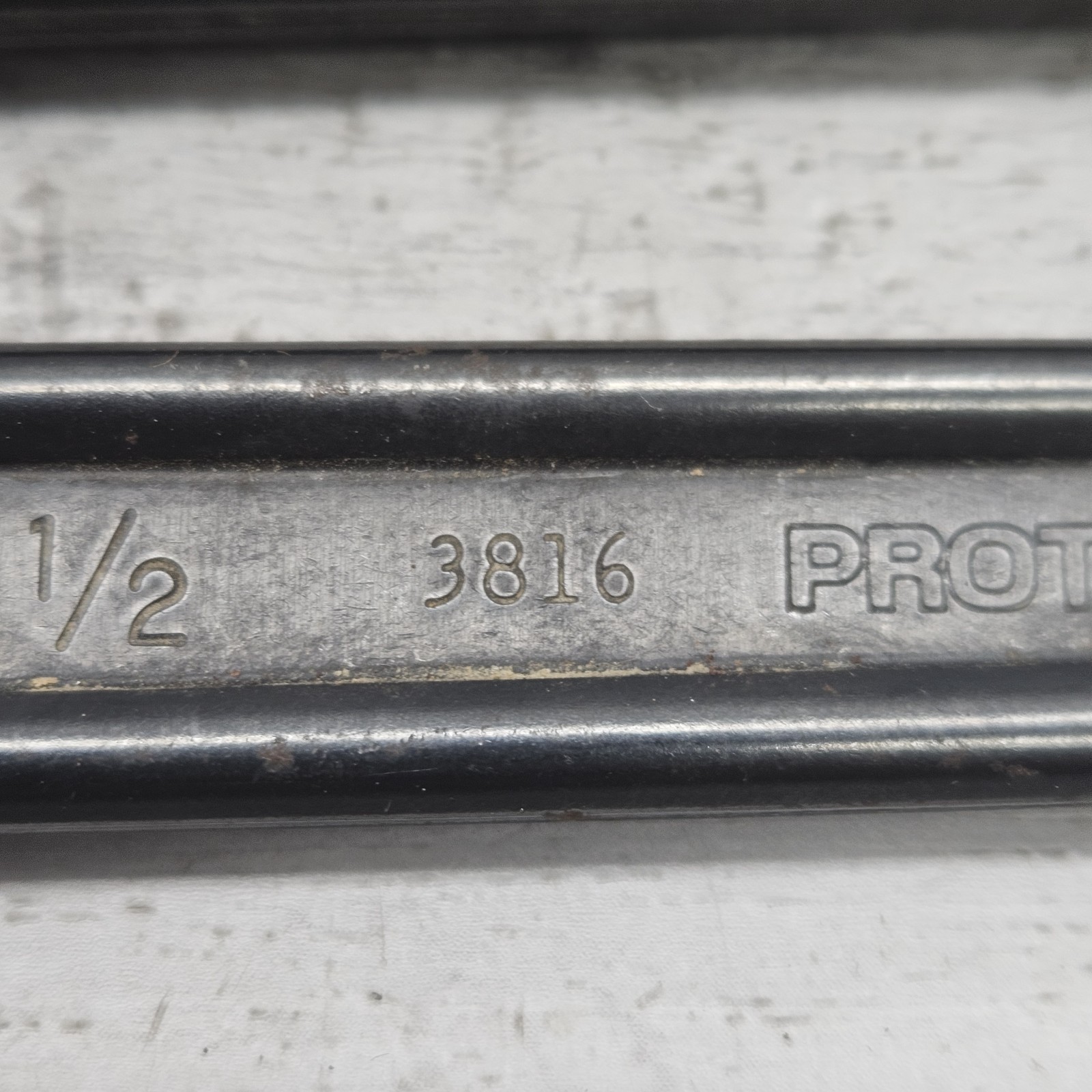 PROTO Ratcheting Box End Wrench Set SAE 4 Pc USA Made Reversible Offset READ