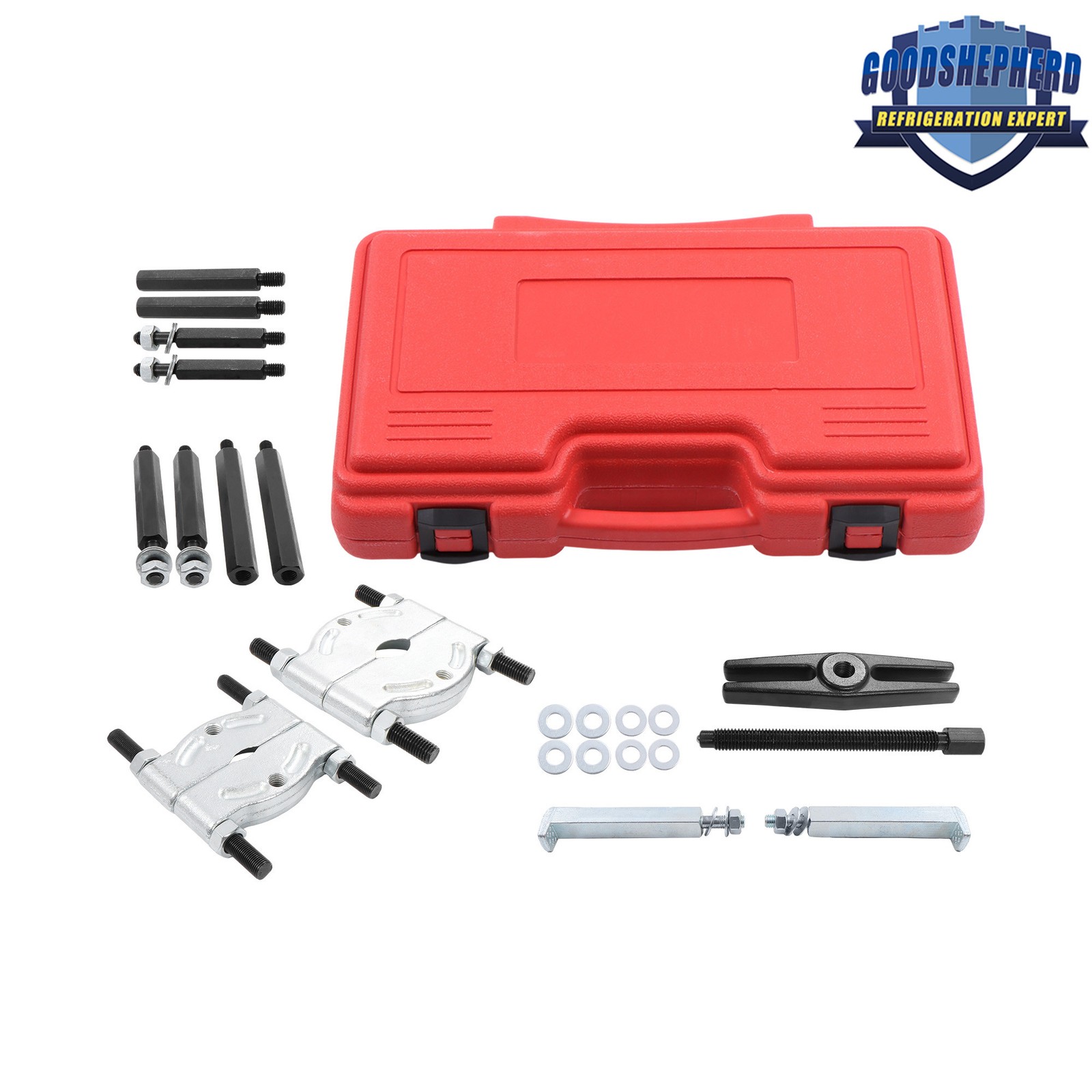 5 Ton 14Pcs Bearing Puller Set Capacity Bearing Separator Tool Kit with Case