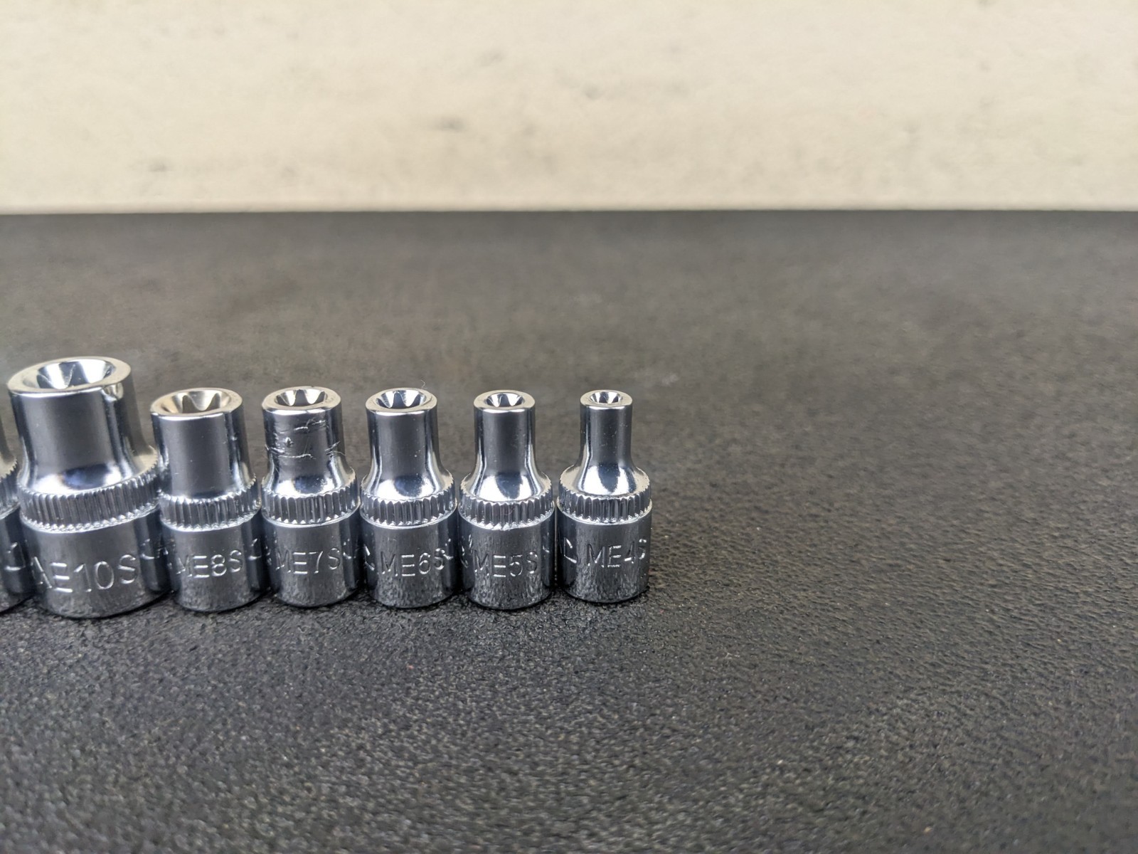 #bp435 MAC Tools NEW SMXVE11B 11 Piece Inverted Star Socket Set