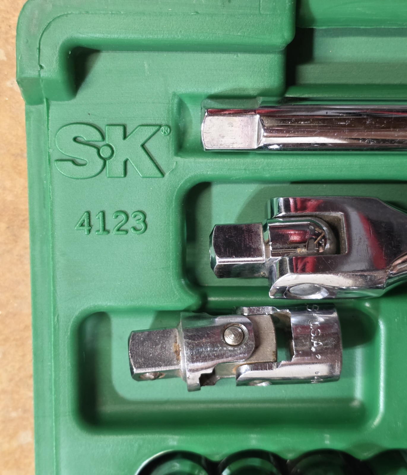 SK Tools SAE 1/2″ Dr General Service Socket Set 12pt 4123 USA (One Replcmt)