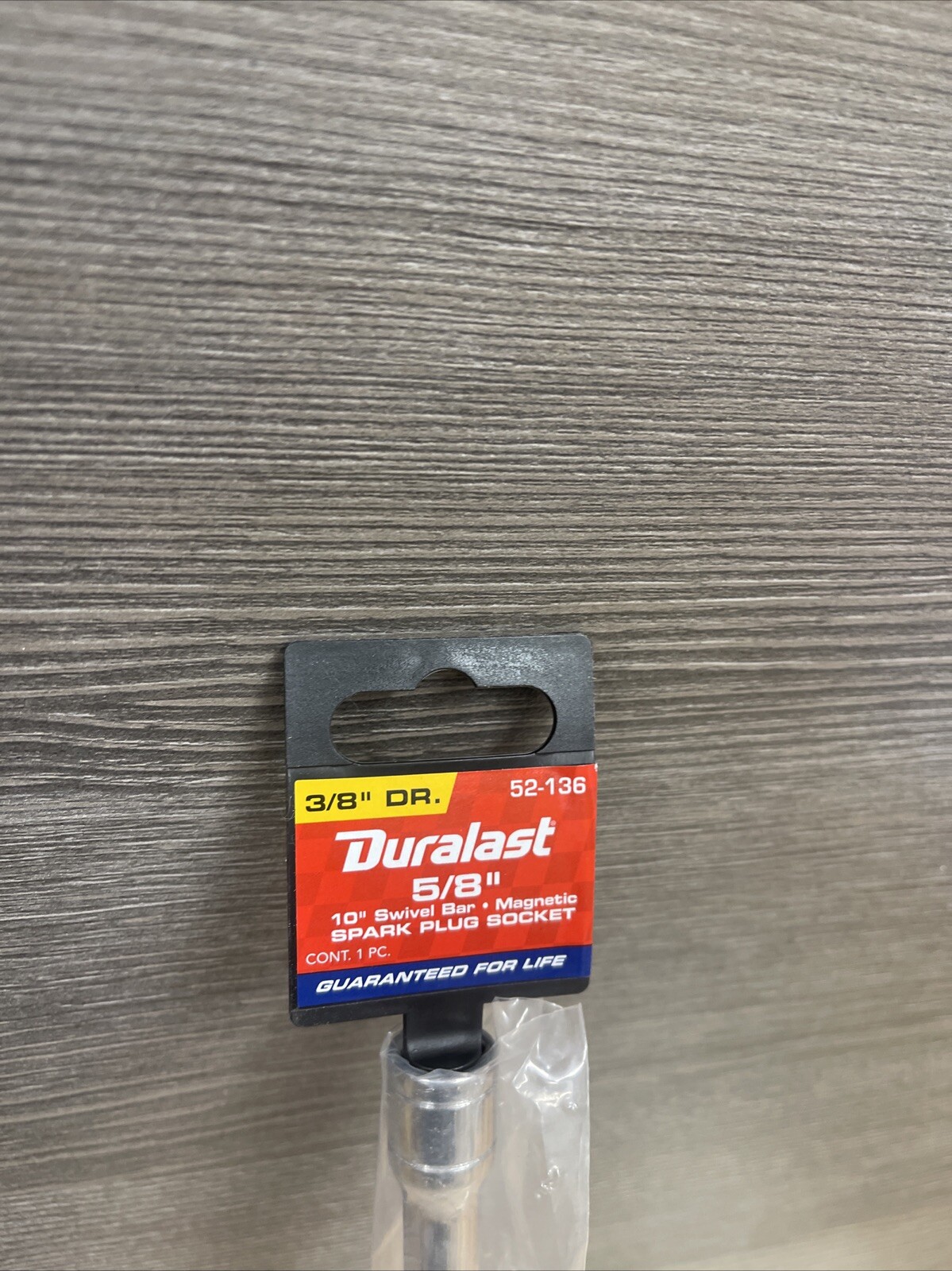 Duralast Tools Spark Plug Socket 3/8” 52-136 Brand New