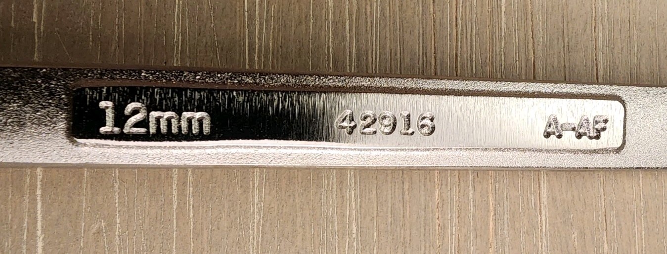 Craftsman 12mm Combination Wrench 12 Point A-AF 42916