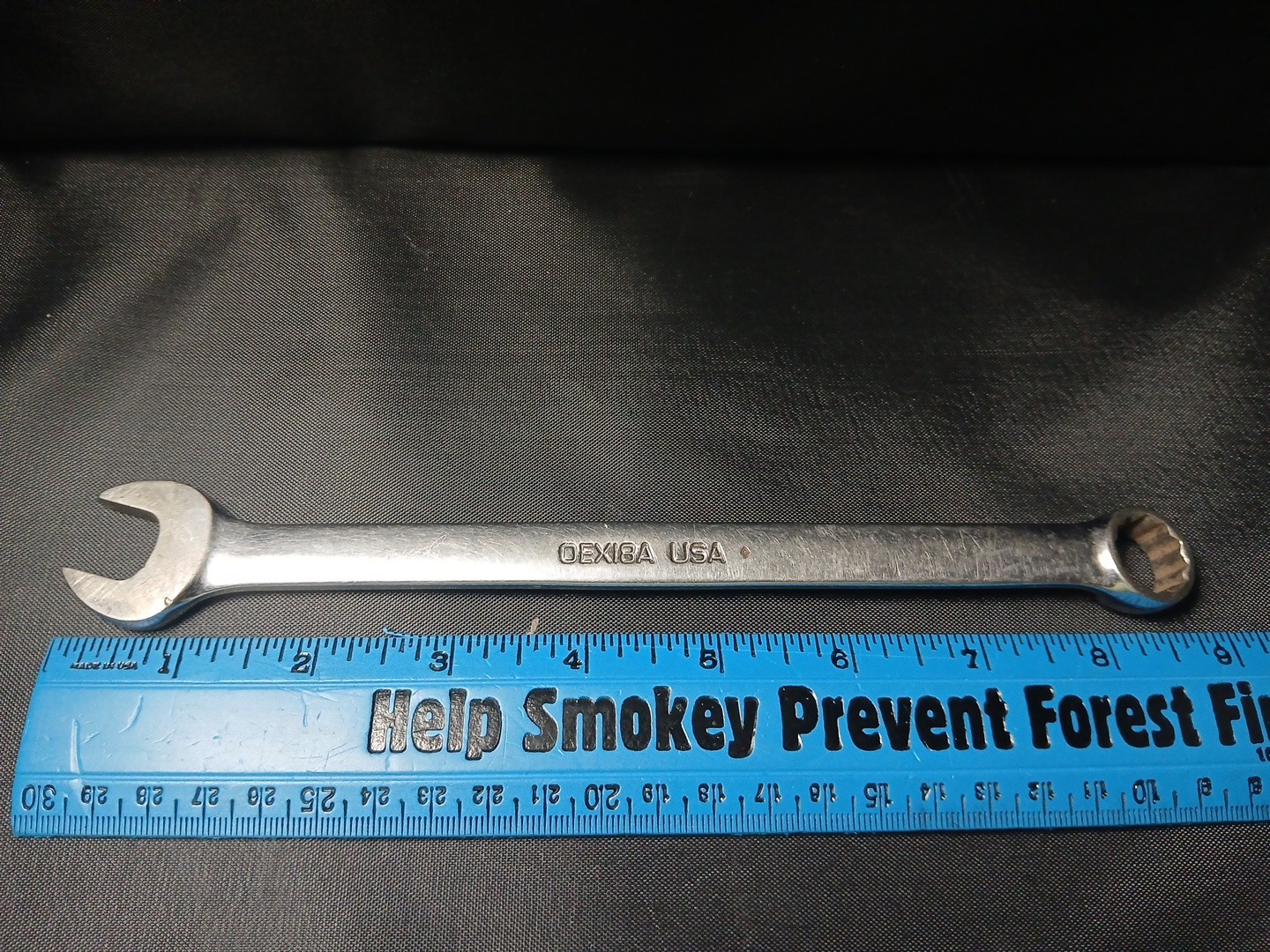 Snap-on SAE Combination Wrench Lot OEX12B OEX18A RXS18 3/8 9/16