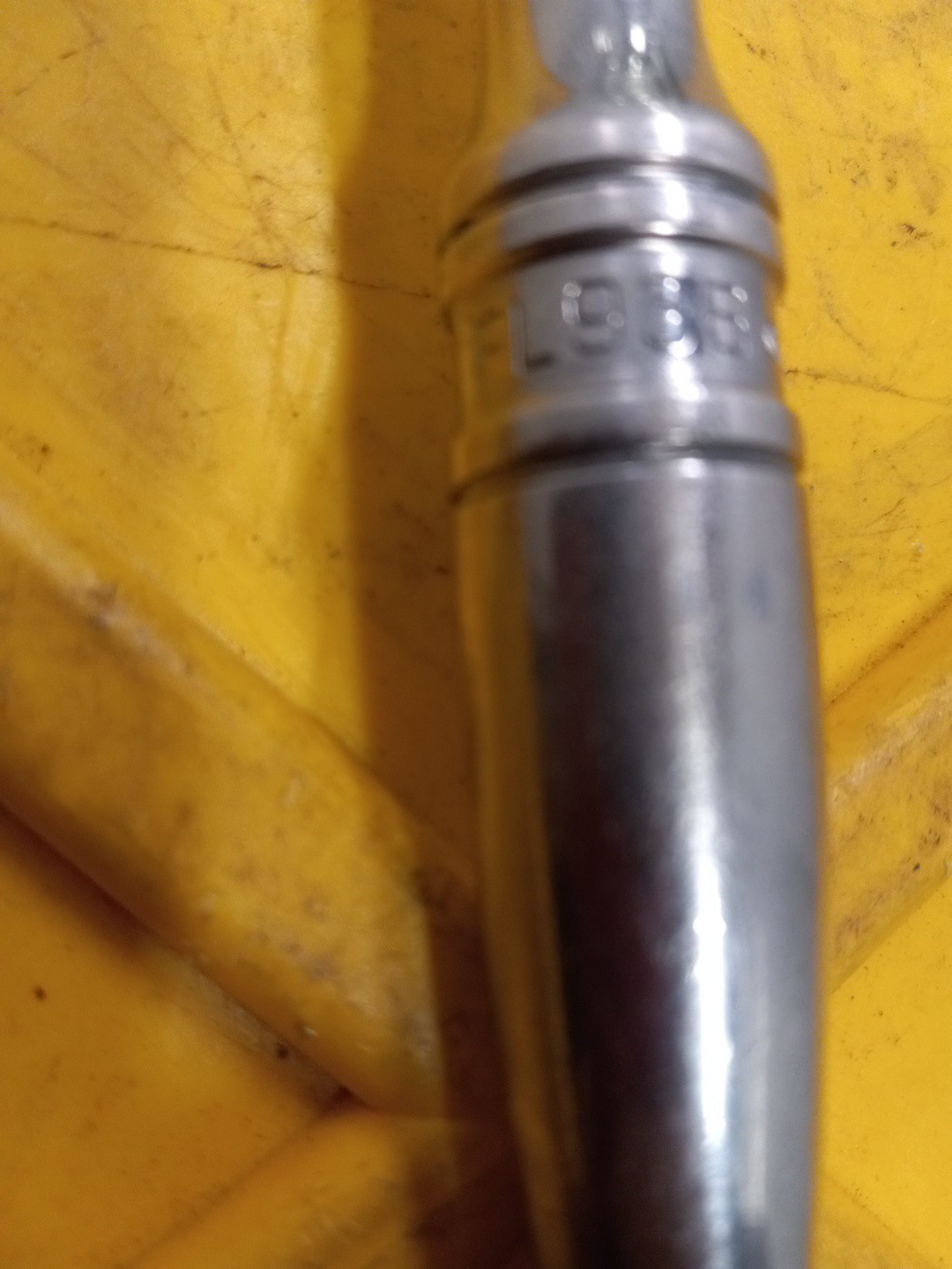 USED SNAP ON FL 936 3/8 DRIVE LONG HANDLE RATCHET