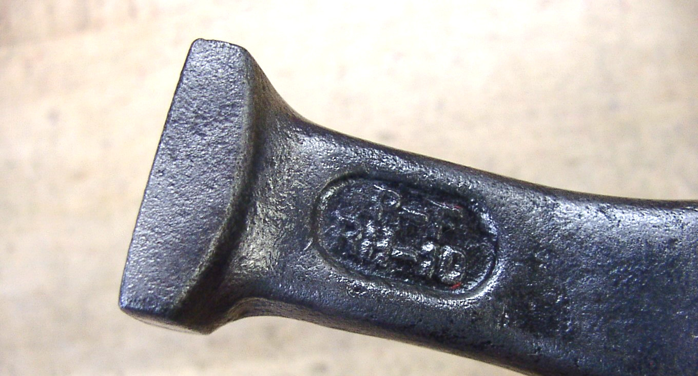 Vntg Porter Ferguson RH-10 Auto Body Curved Hammer Head,9-3/8,1-1/2″ Sq Face,EXC