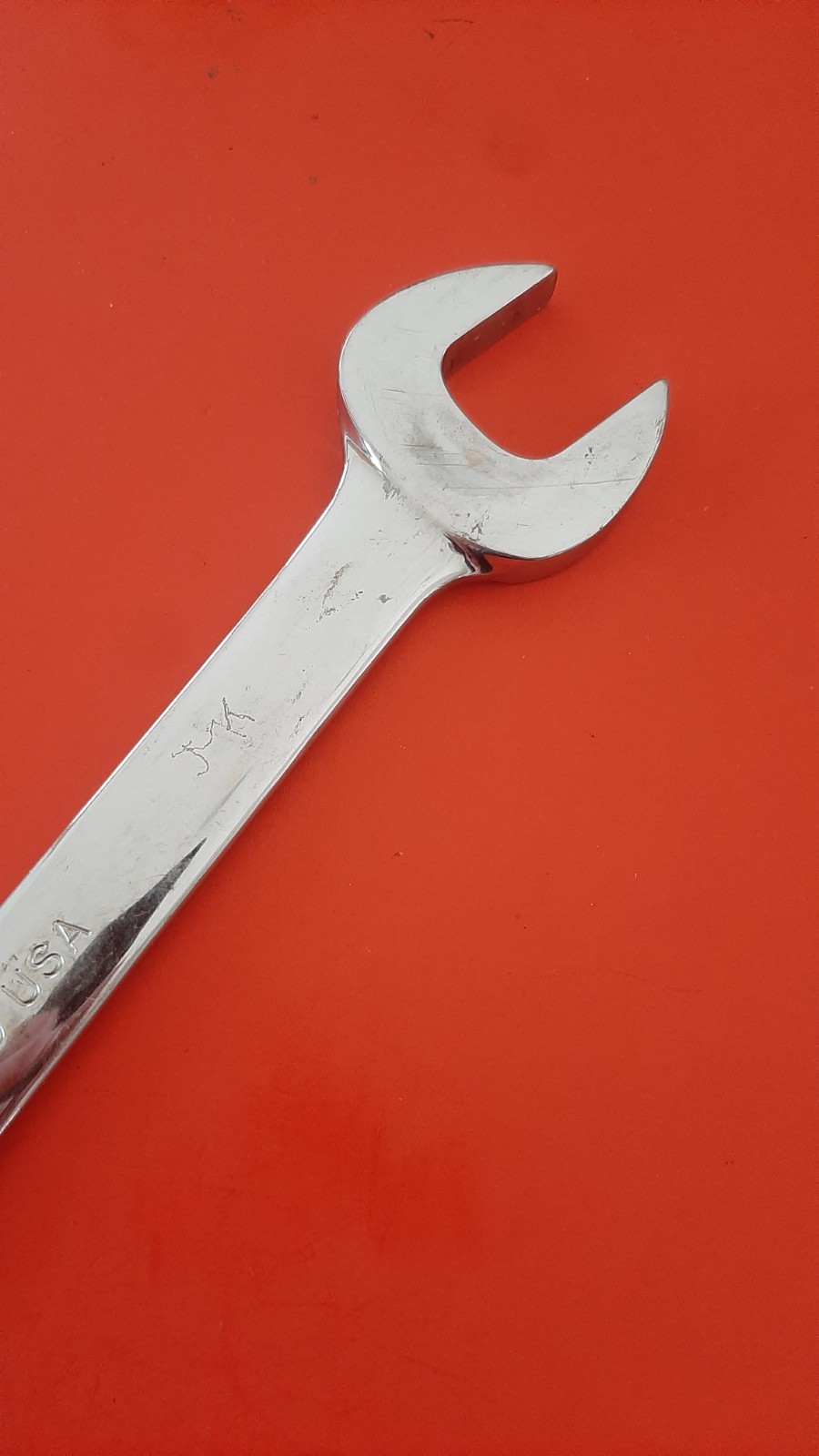 Snap On Tools USA 7/8″ x 15/16″ Open-End Wrench VO2830 Engraved 602