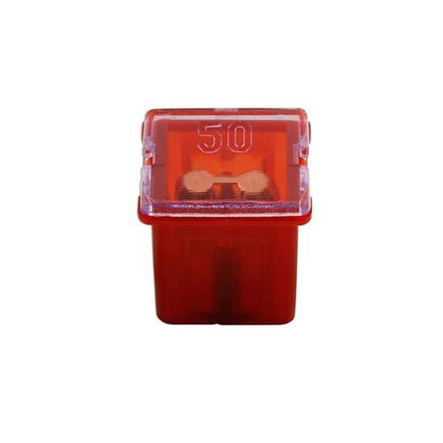 Connect J-Type Cartridge Low Profile Fuses 50A, Red 10pc 30486