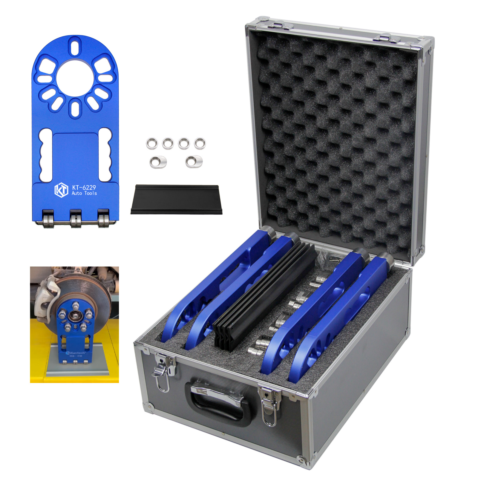 Automotive Chassis Stress Relief Tool,Bushing Adjustment Reset,4/5/6 Hole Bushin