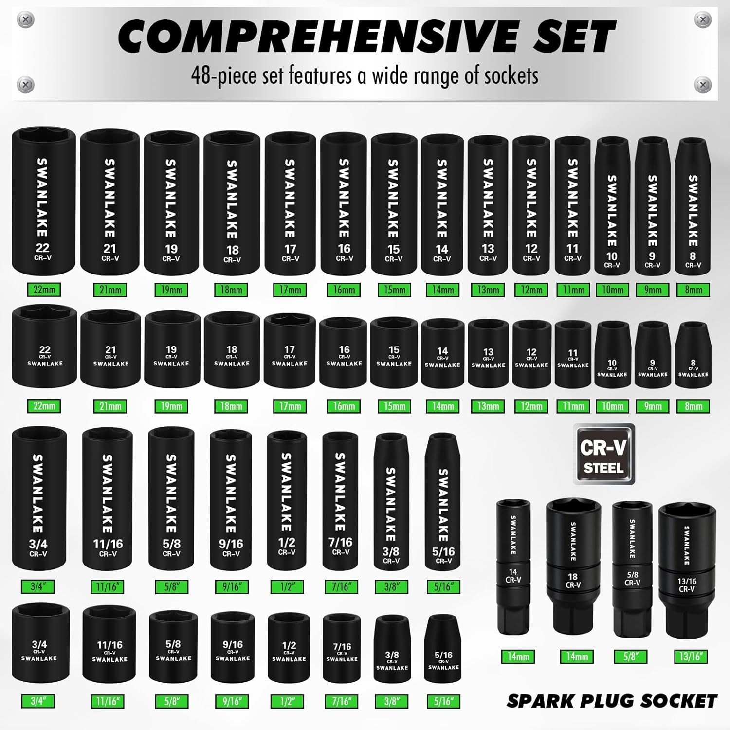 Comprehensive 105-Piece Mechanic Tool Set – Ratchet, Sockets & Screwdriver Bits