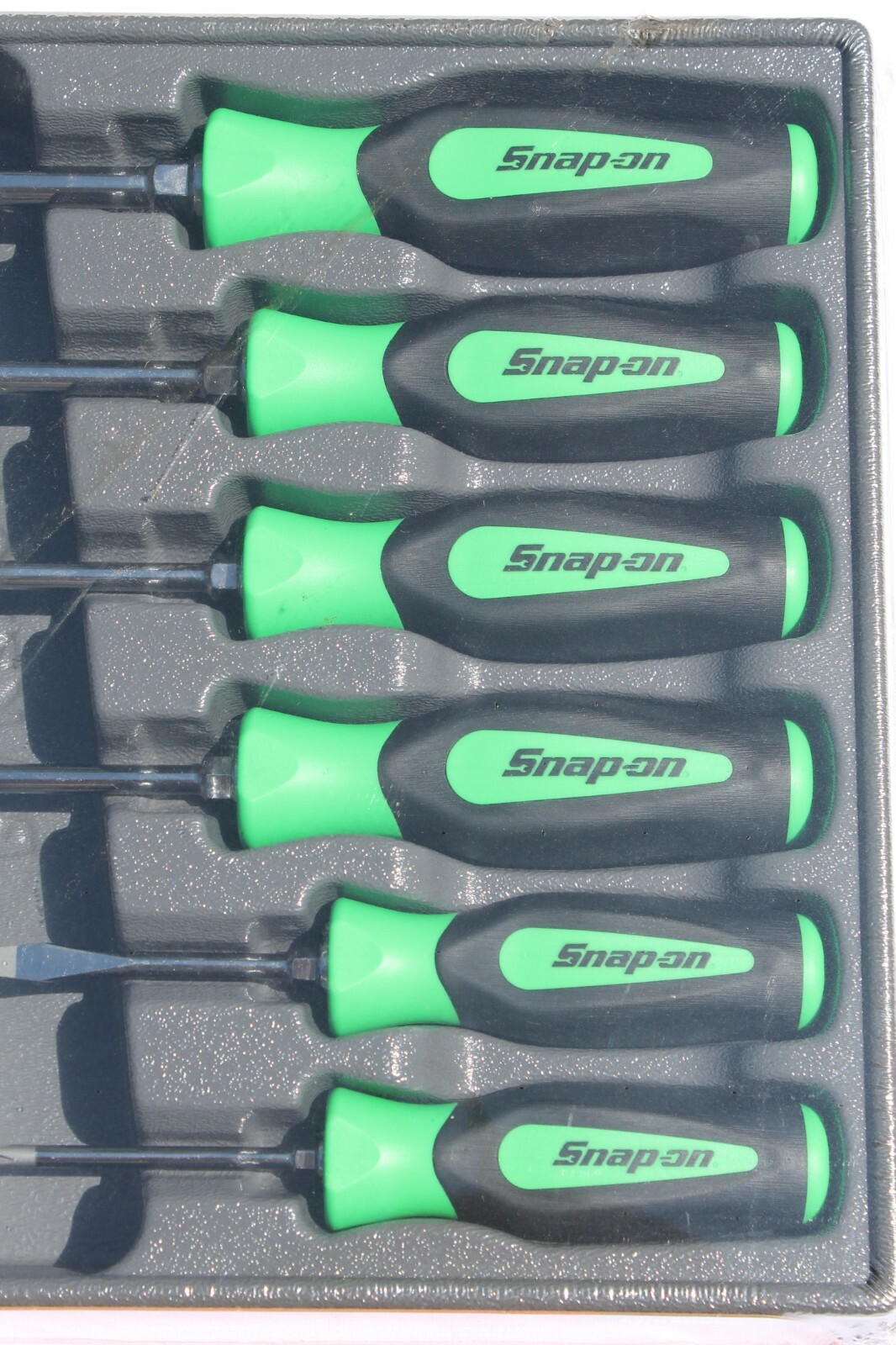 Snap-on Soft Grip Combination Screwdriver Set SGDX80BG