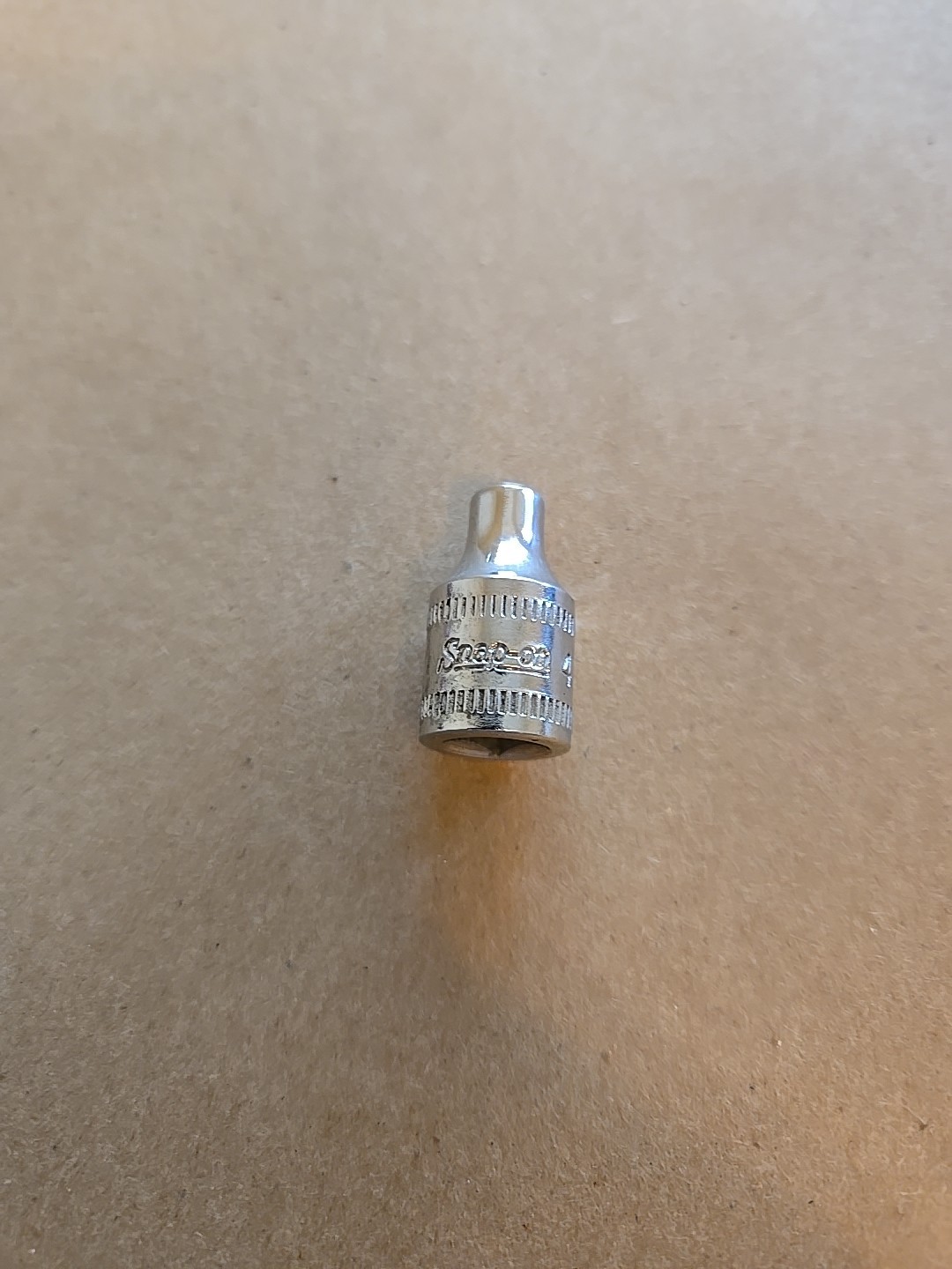 Snap On 1/4″ Drive 4MM 6PT Metric Shallow Chrome Socket USA TMM4