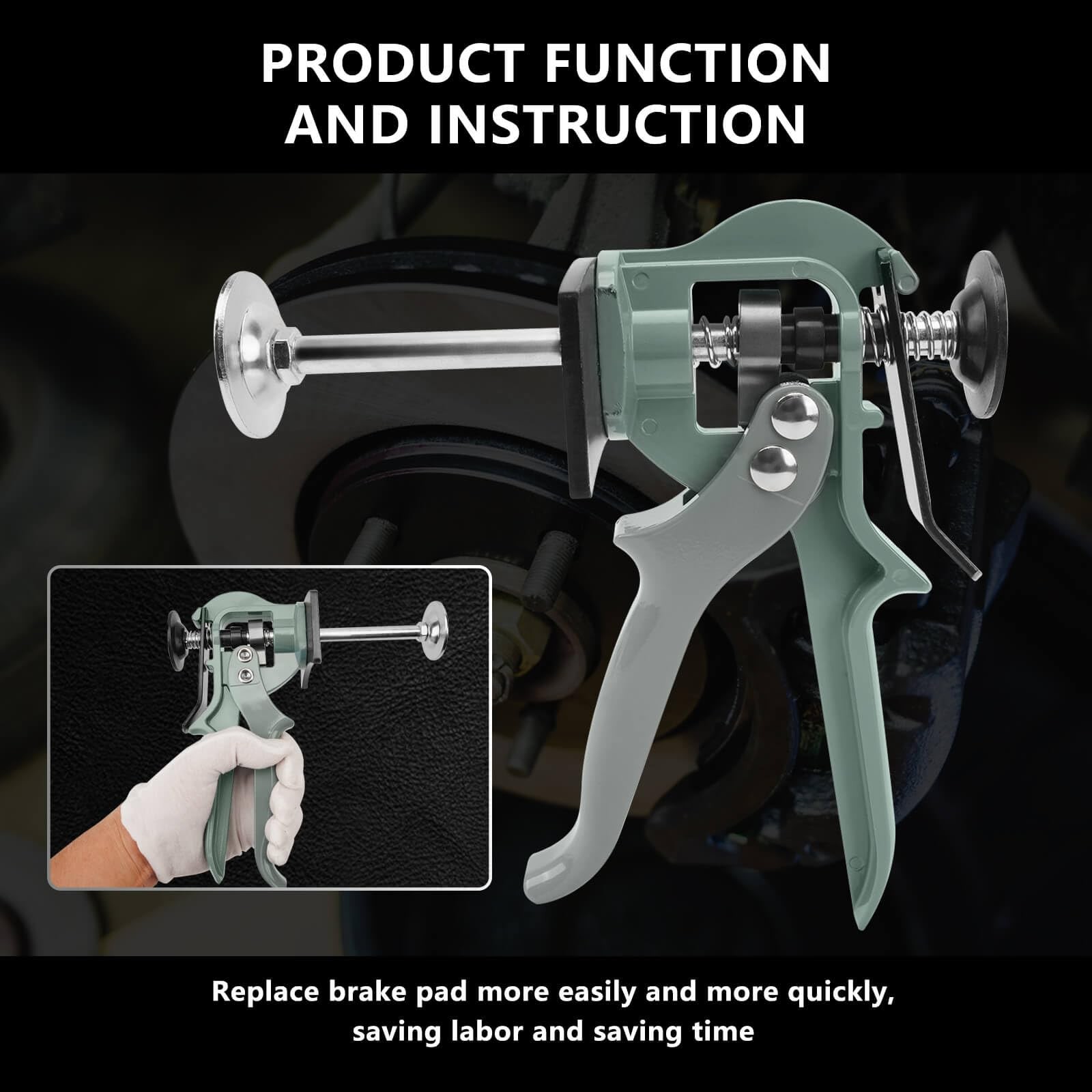 Speedy Brake Pad Spreader Caliper Compressor Disc Compression Tool 24300