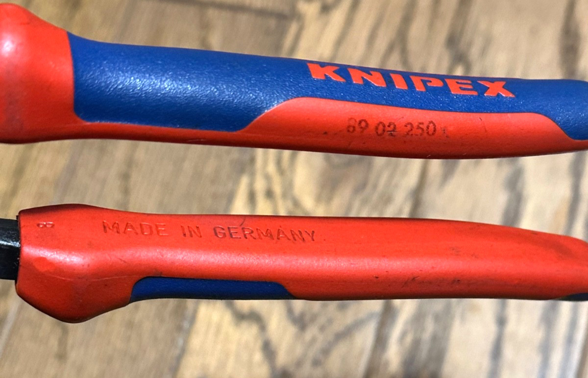 KNIPEX Tools 10″ Cobra Pipe Wrench Tongue Groove Adjustable Water Pump Pliers