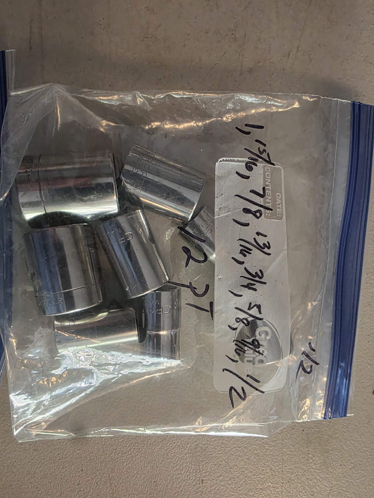 Craftsman G series Socket Assortment Lot SAE & Metric 1/2-3/8 Sized