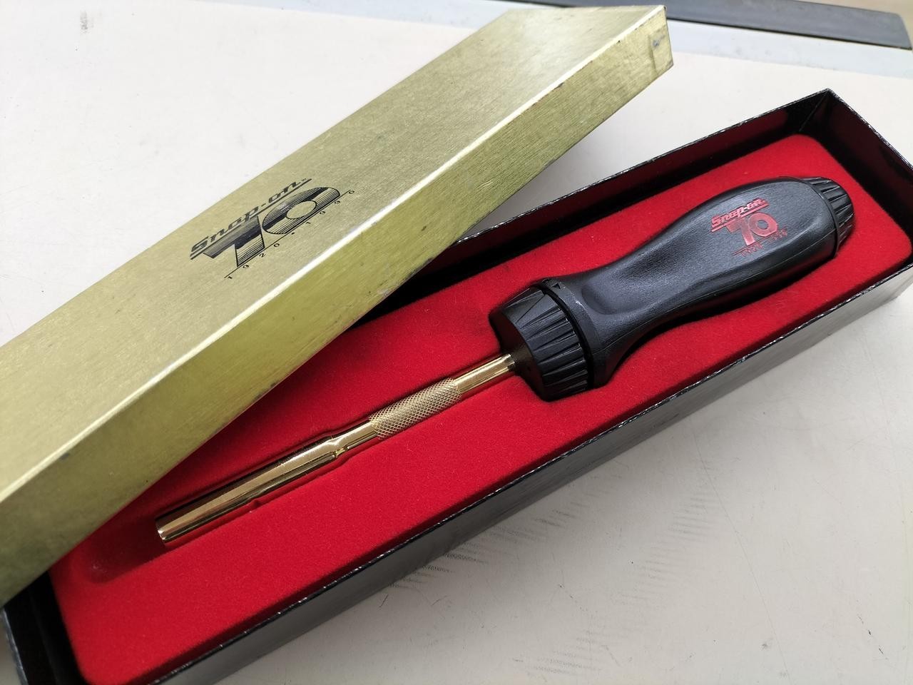 Snap-on 70th Anniversary Ratchet Drivers SSDMR4A GOLD
