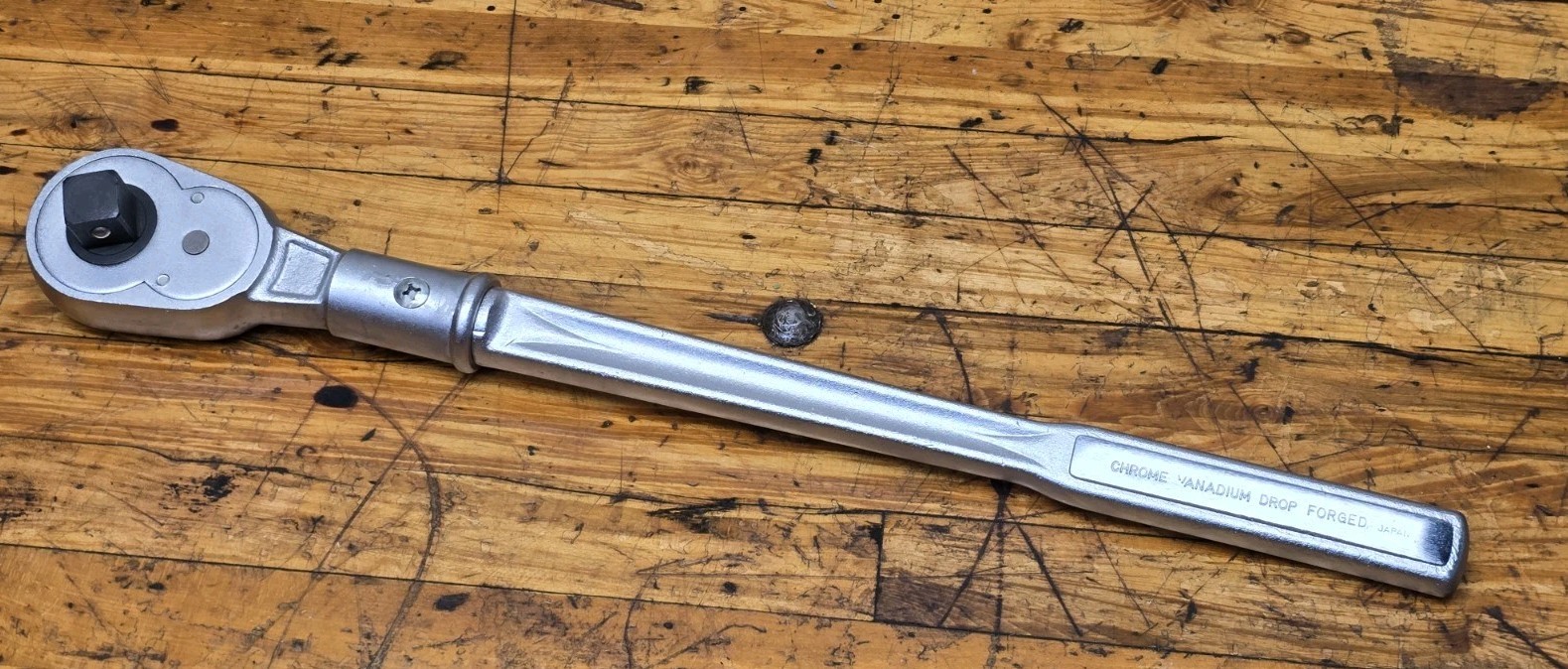 KAL Super Industrial 3/4″ Drive Ratchet 1849 Approx 20″ Long New Old Stock Japan