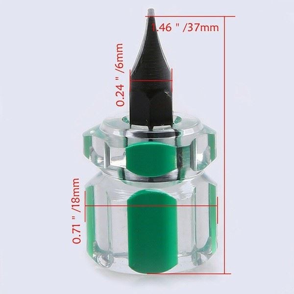 Easy to Carry Short Handle Screwdriver for Small Screws Practical Design