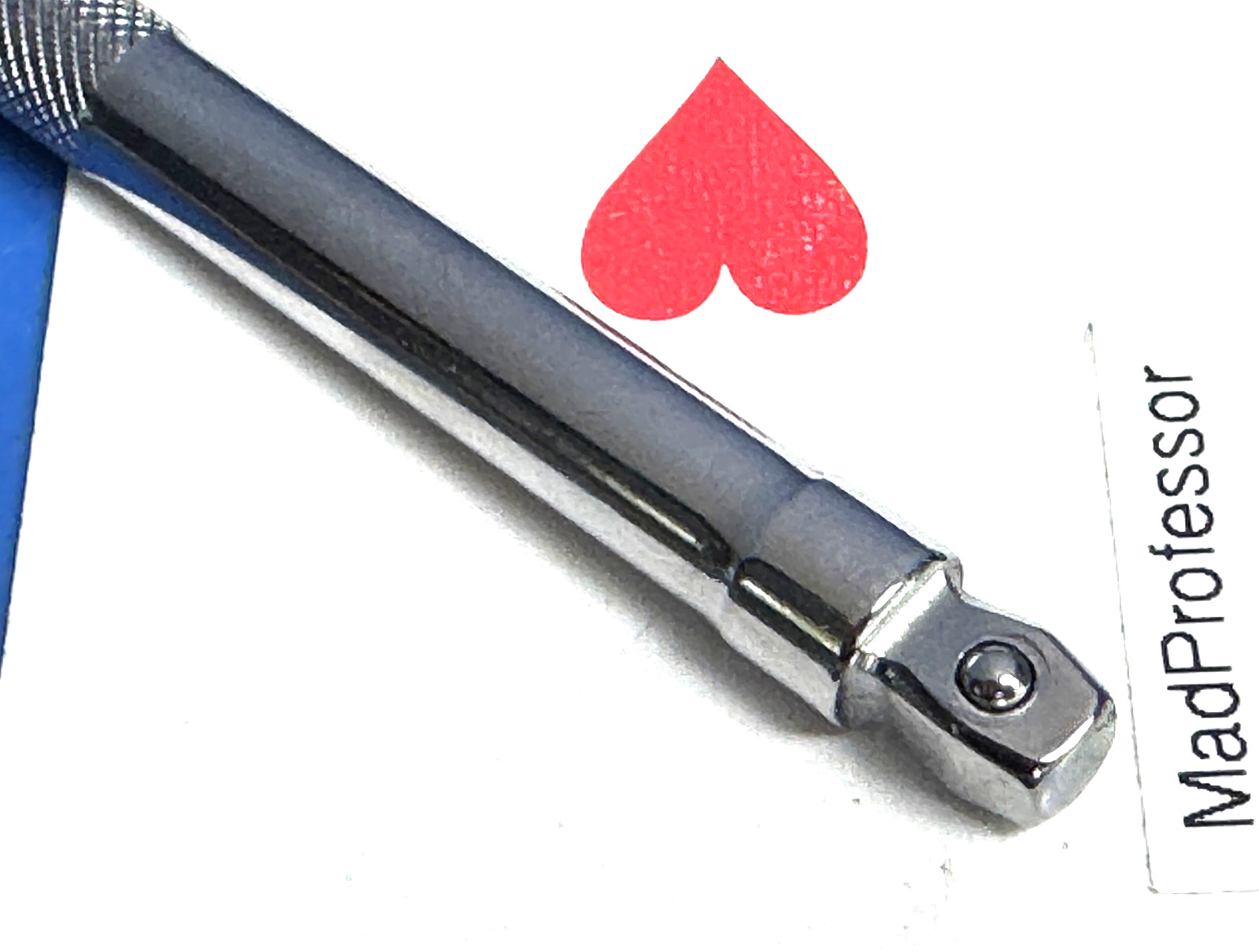 Snap-on USA 1/4″ drive 4″ long Knurled Wobble Socket wrench Extension TMXWK4 NEW