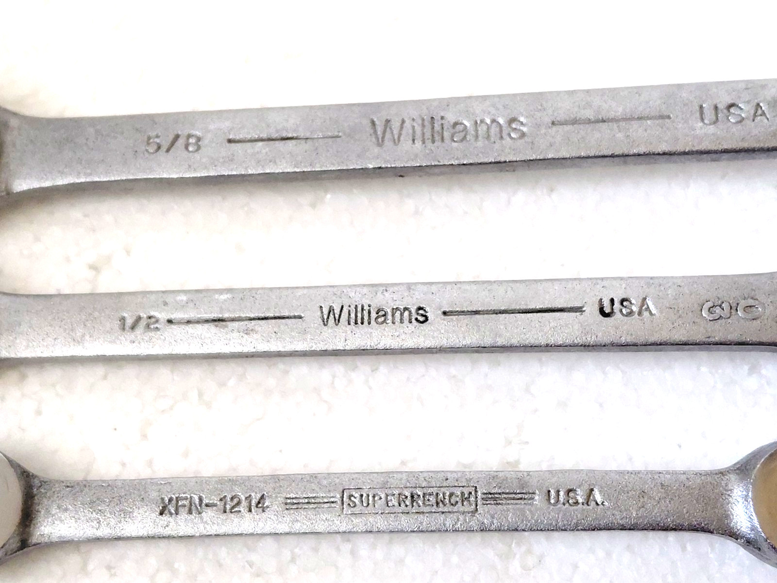 Williams Superrench Flare Nut Wrenches 3/8″ x 7/16″, 1/2″ x 9/16″, 5/8″ x 11/16″