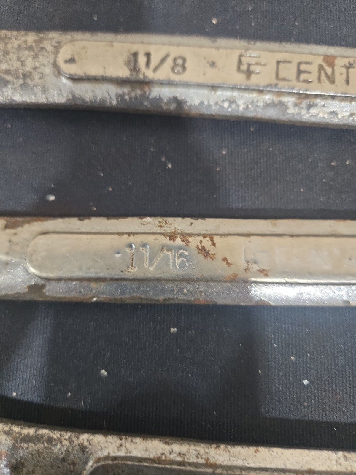 Central Forge Wrench Set Of 6 13/16, 7/8, 15/16, 1-1/16, 1-1/8, & 1-1/4